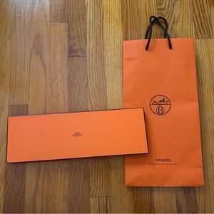 Hermes Gift Box with Bag